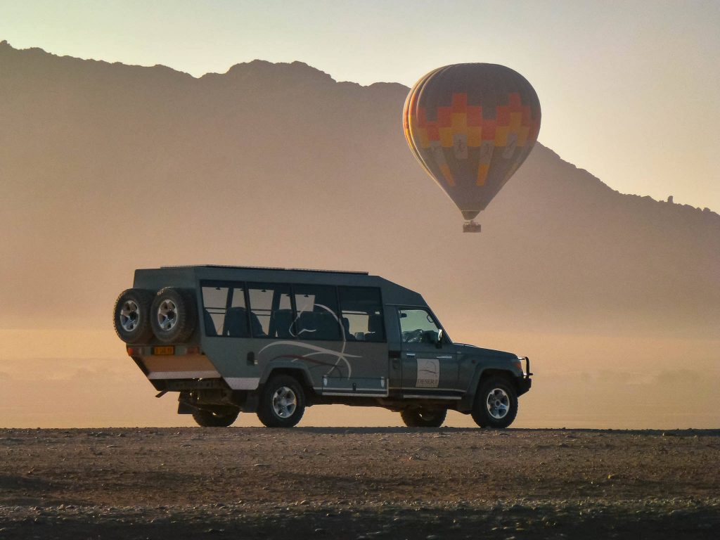 Ballonfahrten mit Namib Sky Balloon Safaris